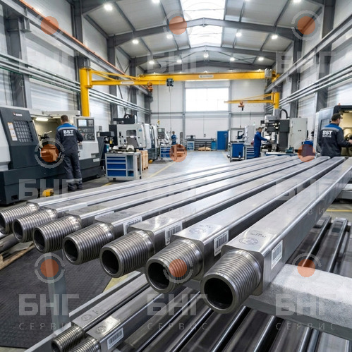 Труба ВБТ 108 мм 140/140 мм 3-118Л (NC44 LH)/3-118 (NC46) Квадратное в Казани