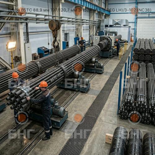 Труба ВБТС 63,5 мм 104,8/85,7 мм 3-86Л (NC31 LH)/3-73 (NC26) в Казани